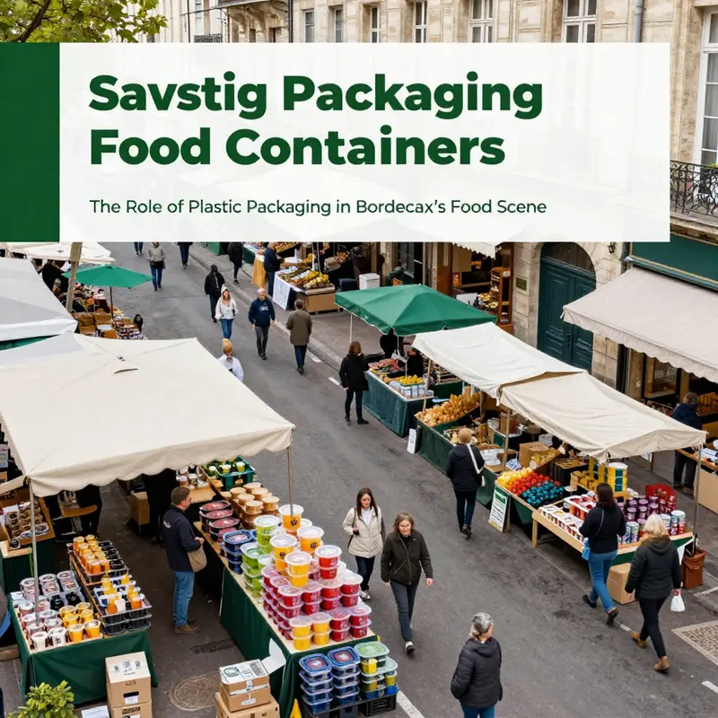 An overview of Bordeaux’s lively market filled with innovative plastic packaging solutions.