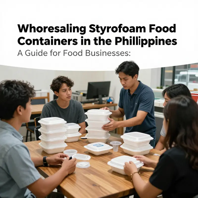An array of styrofoam food containers that cater to different culinary needs.