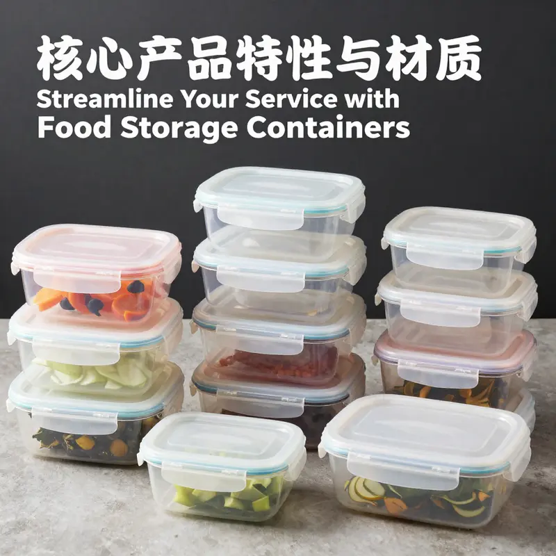 Explore the key features and materials that make meal prep containers ideal for food storage.