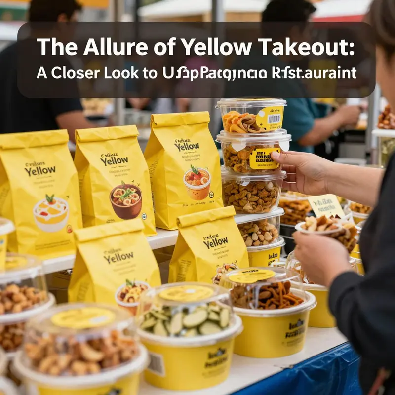 Yo!Sushi’s distinctive yellow takeout bags designed in a fish shape, emphasizing freshness and quality.