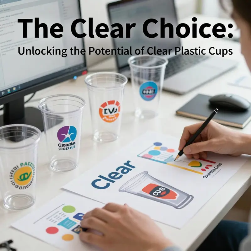 An assortment of clear plastic cups showcasing the versatility of beverages served in them, from bubble tea to iced coffee.