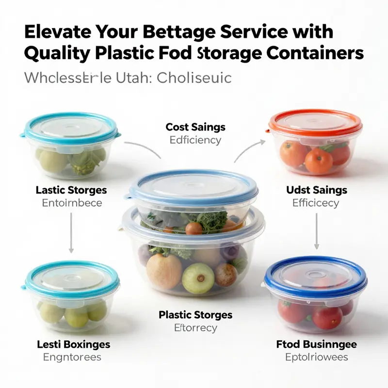An overview of the thriving market for plastic food storage containers with lids in Utah.