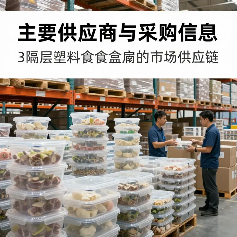 A vibrant arrangement of food in 3 compartment plastic containers, highlighting their multifunctionality.