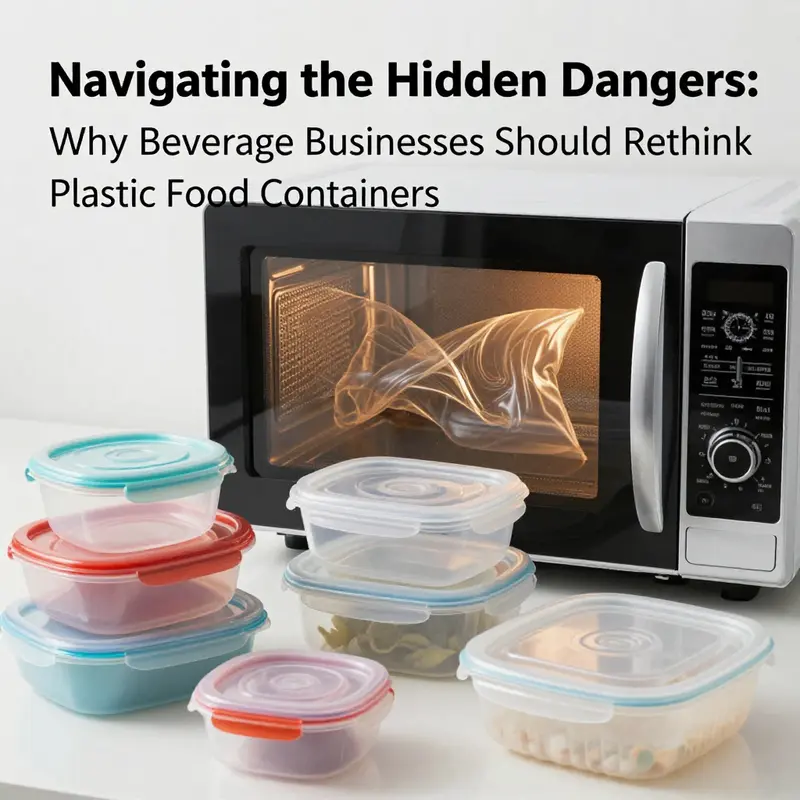 Understanding how harmful chemicals can leach from plastic food containers into food and beverages.