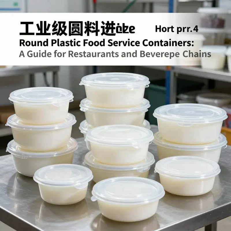 Versatile IKEA 365+ round plastic food service containers demonstrated in a kitchen setting.