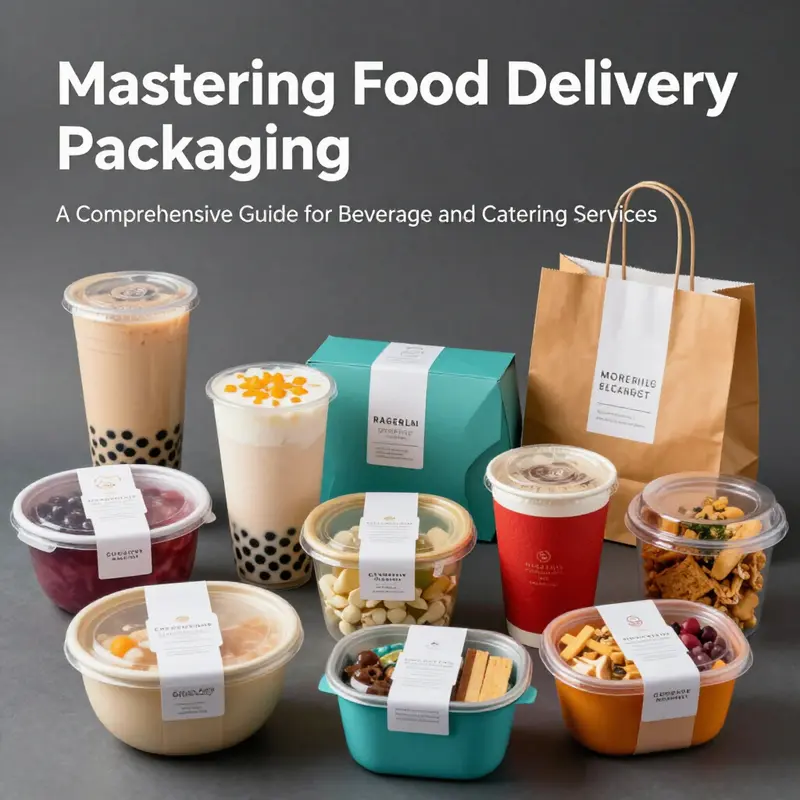 Colorful inner packaging showcasing effective food containers for beverages and snacks.