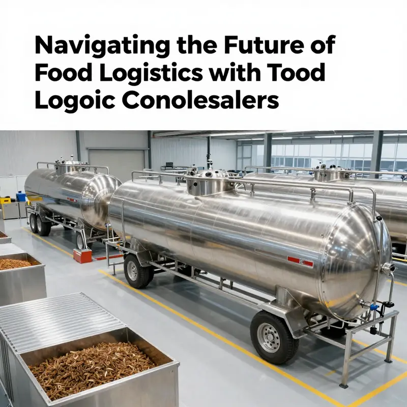 Advanced tank container facilities integrating innovation and efficiency for food logistics.