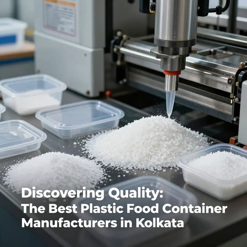 A vibrant view of local manufacturing units in Kolkata highlighting the dynamic market for plastic food containers.
