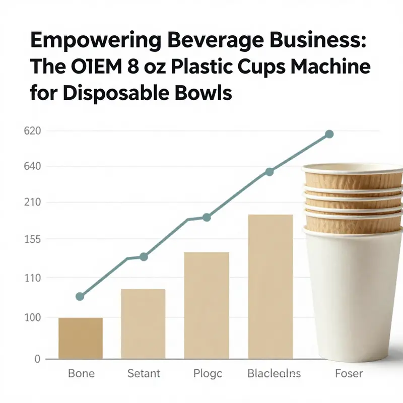 Visual representation of the key stages in the manufacturing process of OEM 8 oz plastic cups.