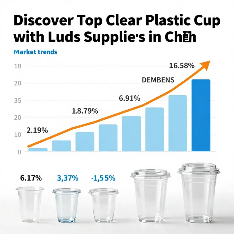 An assortment of clear plastic cups with lids, perfect for various beverage and food services.