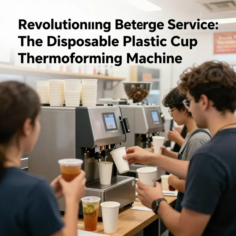 The advanced technical specifications of thermoforming machines illustrate their capabilities in cup production.