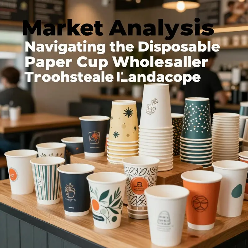 A visual representation of the thriving café culture driving the disposable paper cup market.