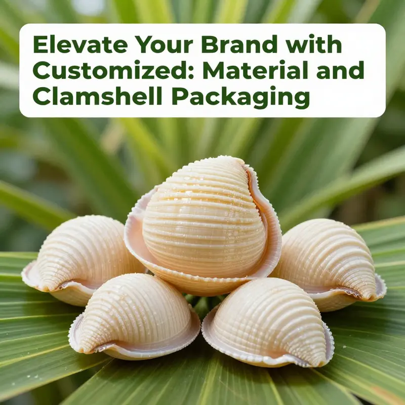 The sustainable sugarcane clamshells embody eco-friendly packaging solutions.