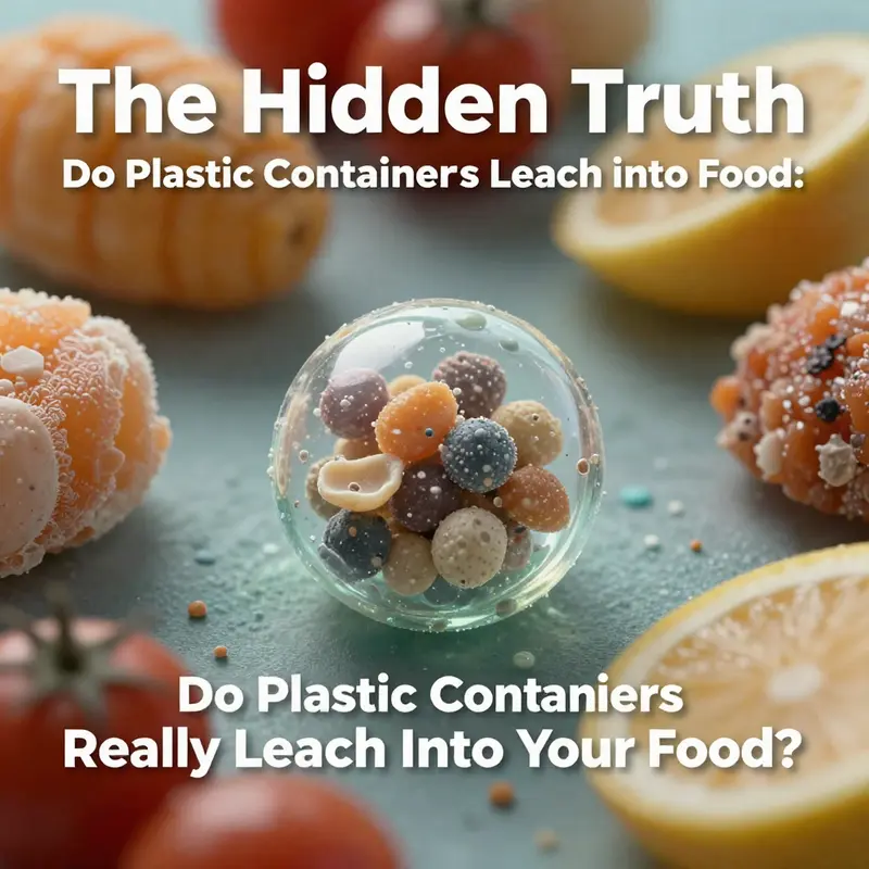 Understanding the mechanisms of chemical leaching from plastic containers into food.