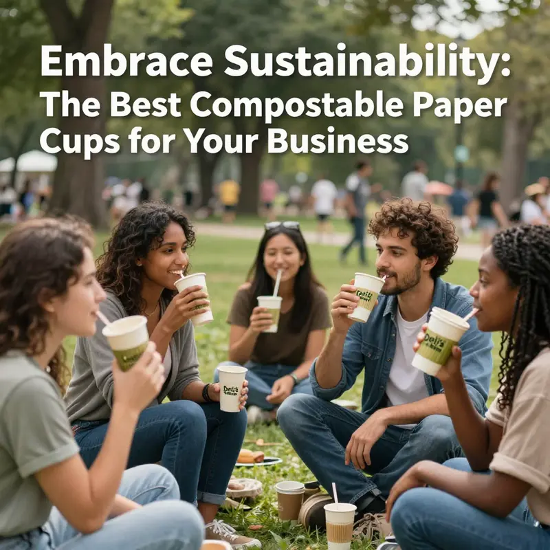 Deli’s bamboo fiber cups exemplify eco-friendly design and functionality.