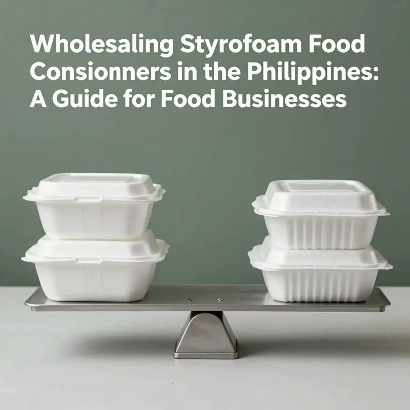 An array of styrofoam food containers that cater to different culinary needs.