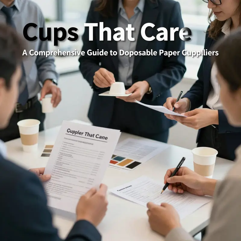 An overview of key suppliers and marketplaces for disposable paper cups.