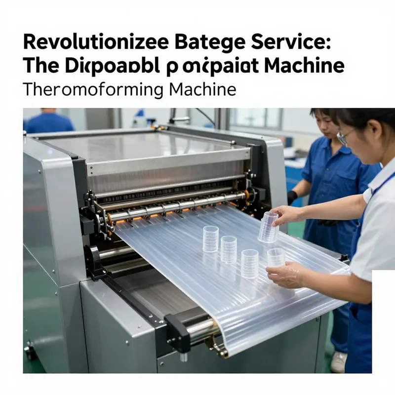 The advanced technical specifications of thermoforming machines illustrate their capabilities in cup production.