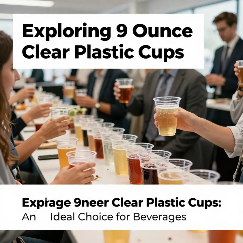 Walmart’s affordable 9-ounce clear plastic cups offering great value for beverage services.