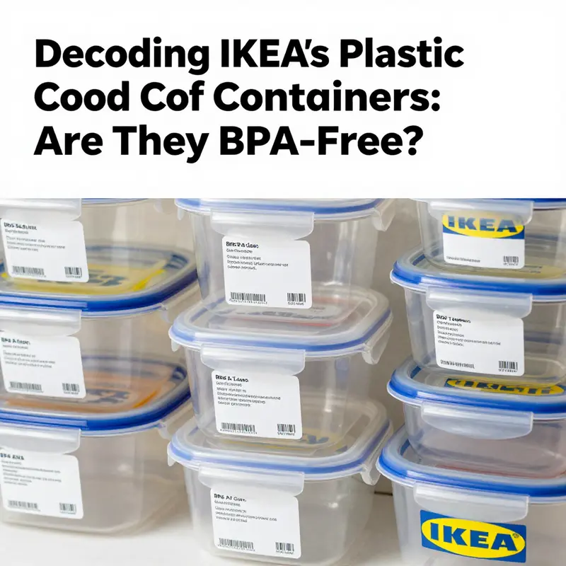 IKEA’s 365+ plastic food containers, clearly labeled as BPA-free for safe usage.