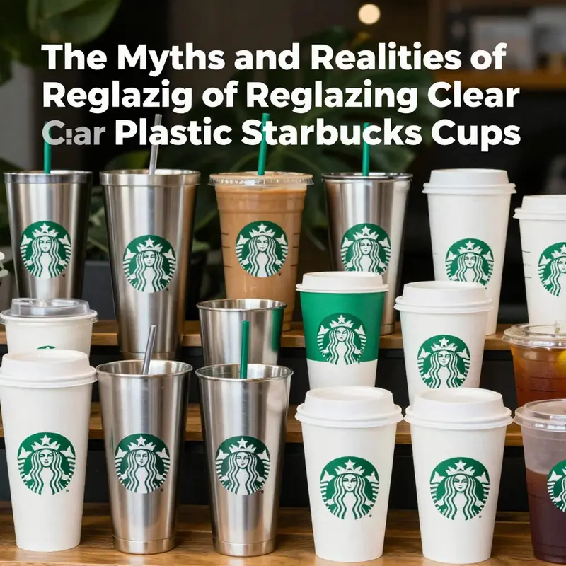 An infographic illustrating the treatment limitations of plastic cups versus glass.