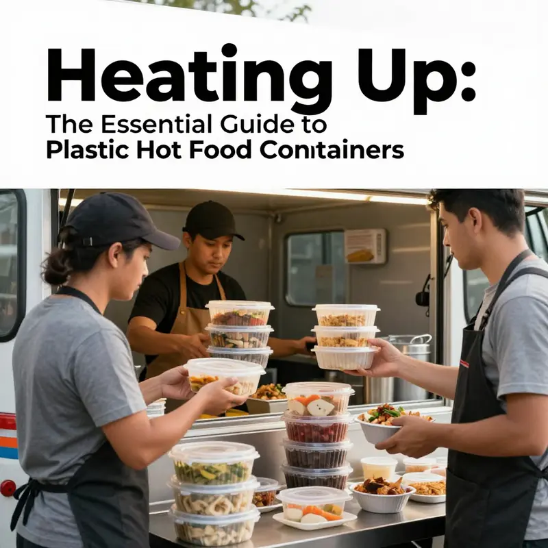 Highlighting the importance of material safety in food containers, focusing on food-grade polypropylene.