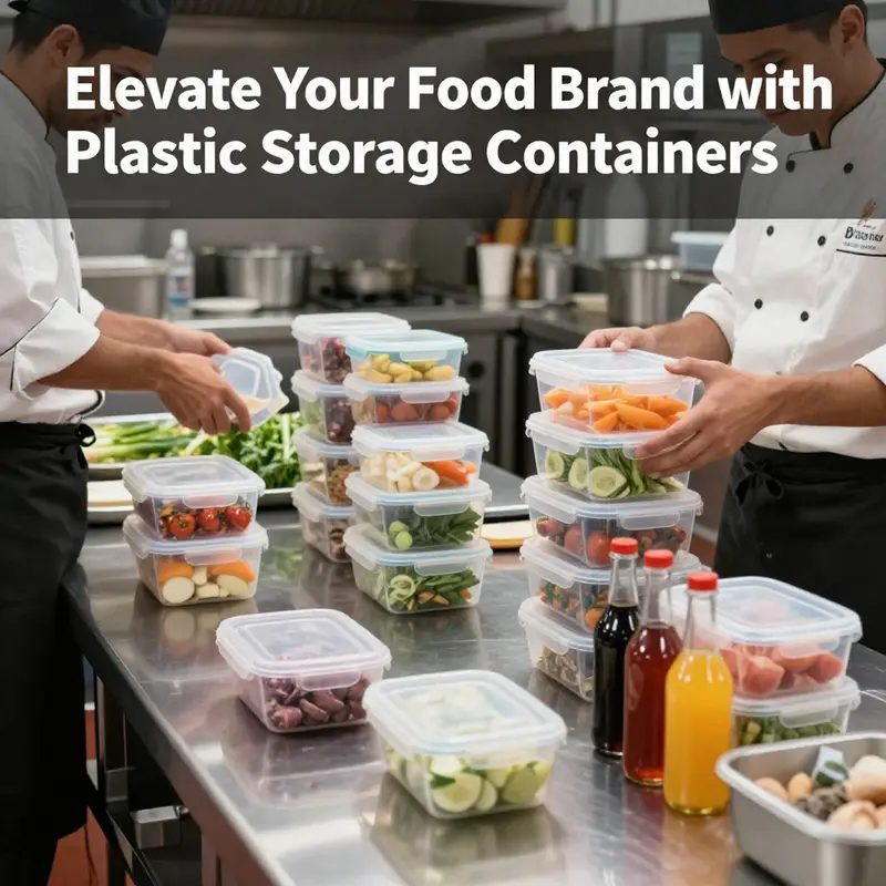 An array of food storage containers highlighting their design and safety features.