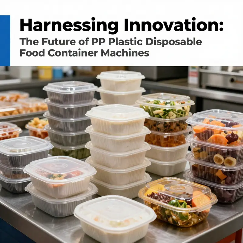 Advanced technology in action within the PP plastic disposable food container machine, showcasing its design and functionality.