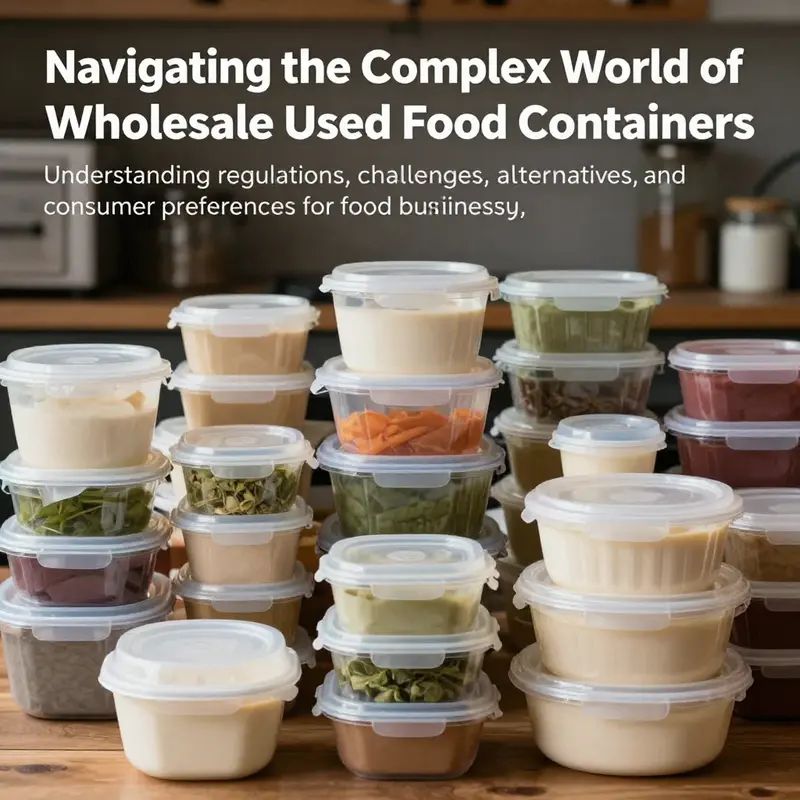 An array of modern food containers showcasing different types and styles.