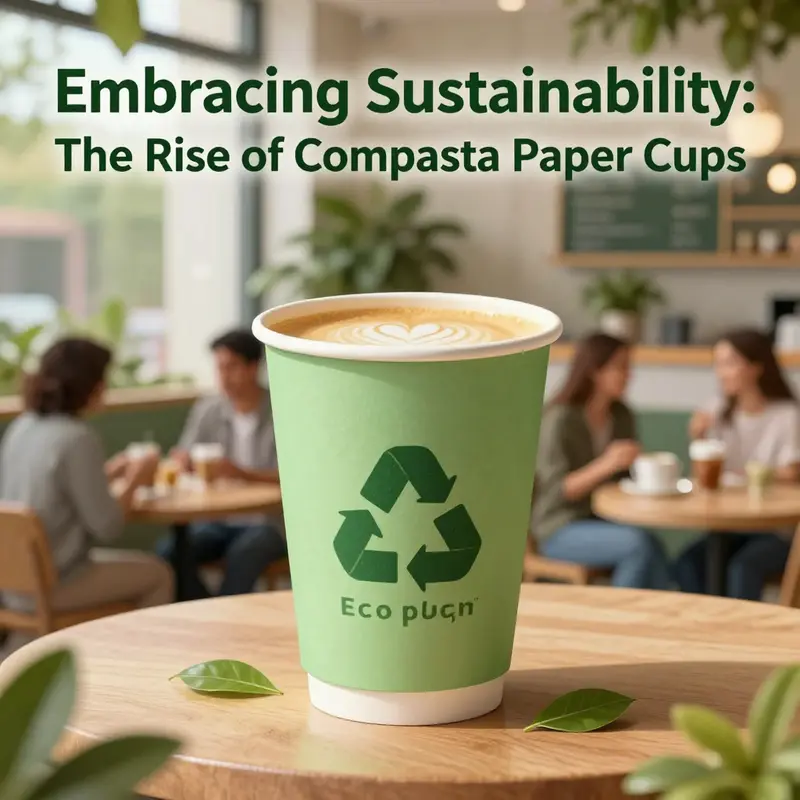 The benefits of choosing compostable paper cups for a sustainable beverage service.