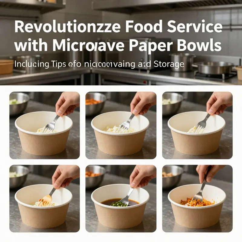 A detailed look at the construction and materials used in microwave-safe paper bowls, highlighting their unique features.