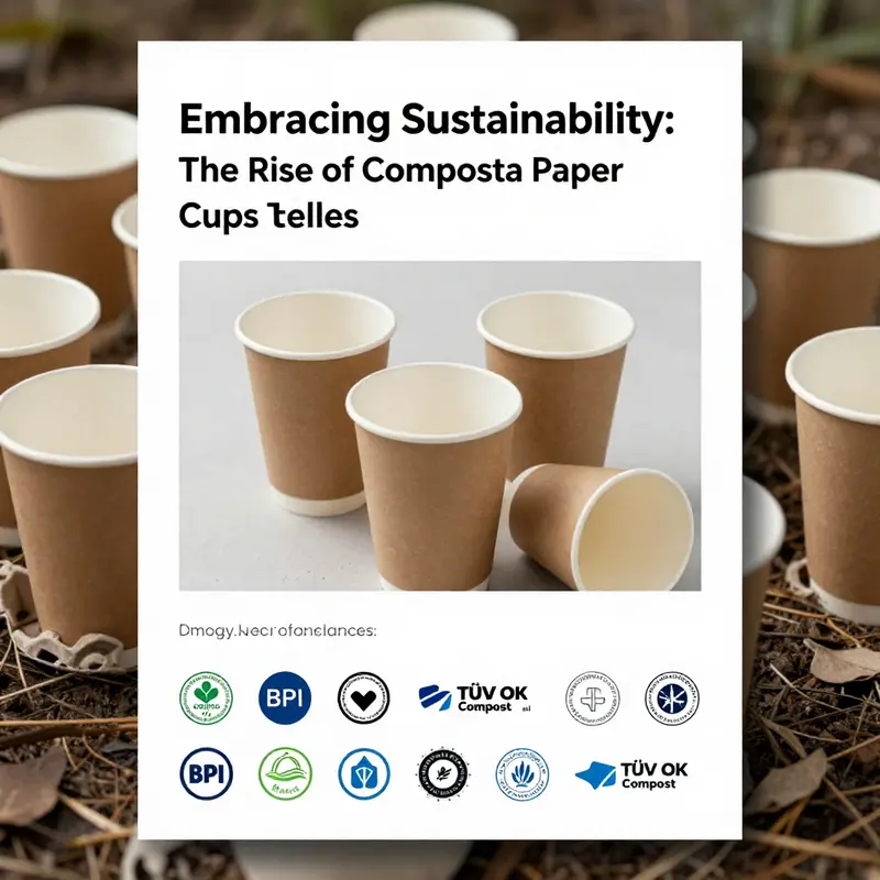 The benefits of choosing compostable paper cups for a sustainable beverage service.