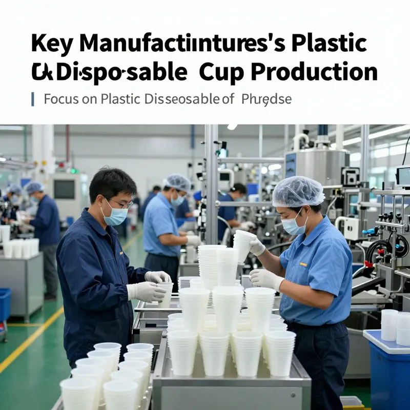 Manufacturing facilities in China specializing in plastic disposable cups.