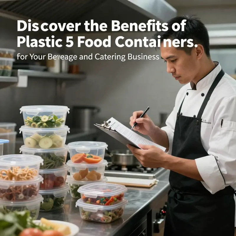 Exploring the sturdy and safe materials of plastic 5 food containers.