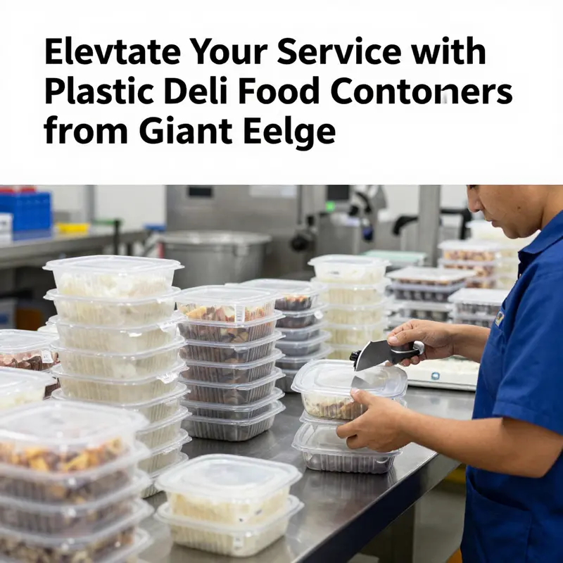 A wide selection of plastic deli food containers available at Giant Eagle, showcasing their commitment to quality and variety.