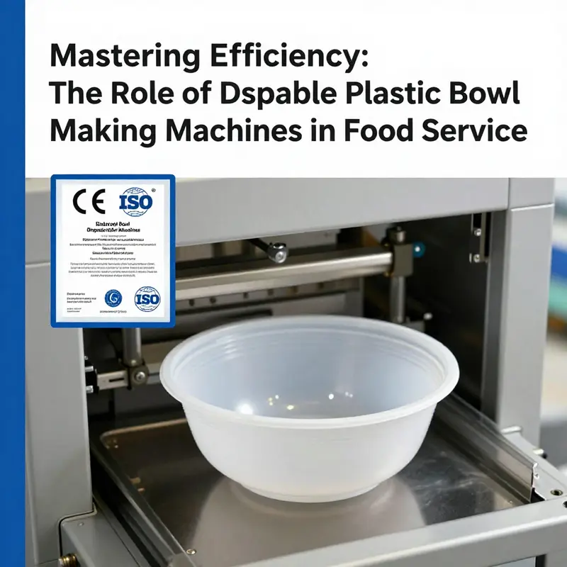 User-friendly control panel of a disposable plastic bowl making machine showcasing advanced technology.