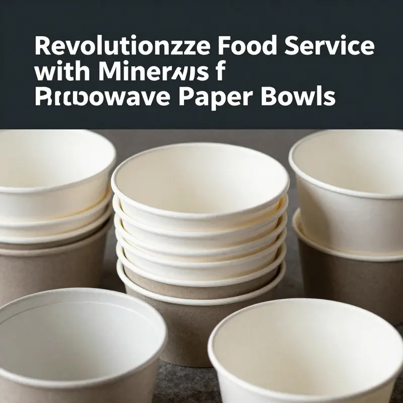 A detailed look at the construction and materials used in microwave-safe paper bowls, highlighting their unique features.