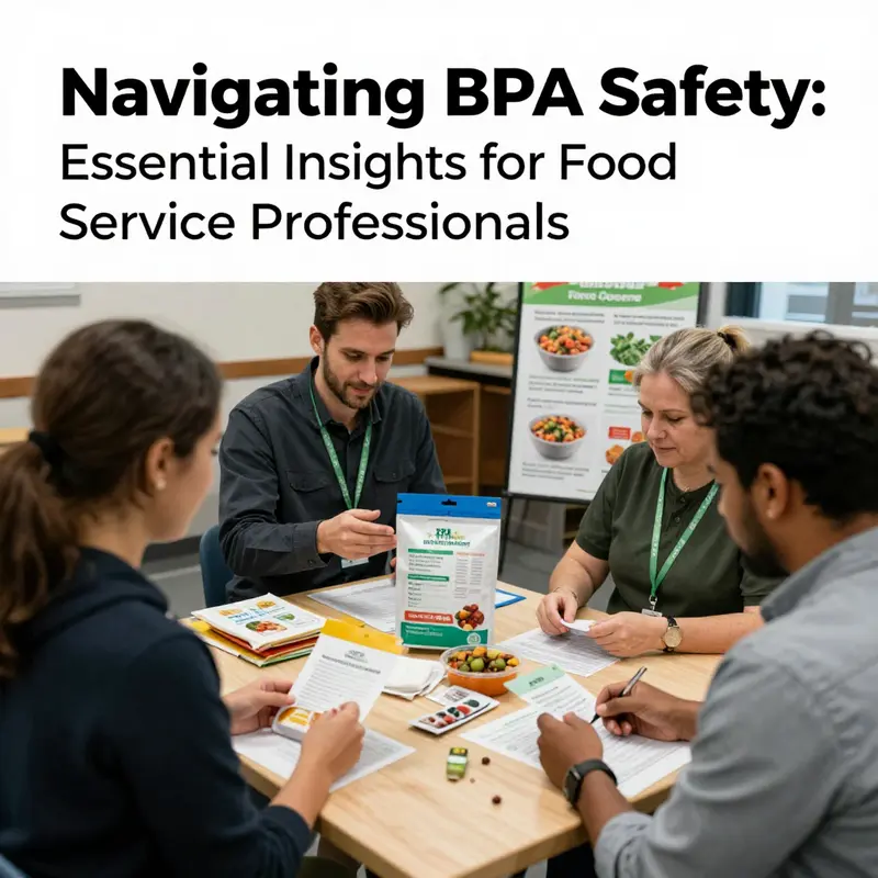 An infographic explaining BPA and its relevance to plastic food storage bags.