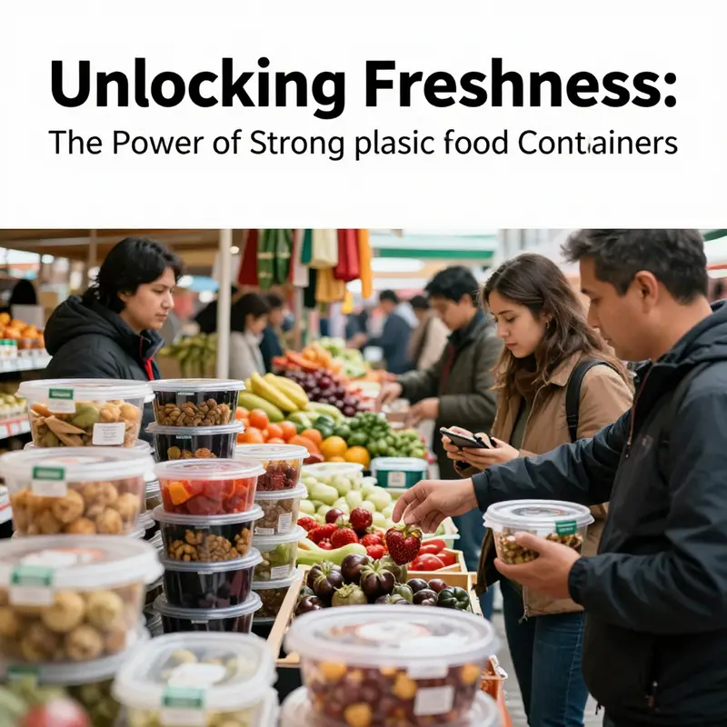 Durable plastic food containers designed for long-term use, featuring secure airtight seals.