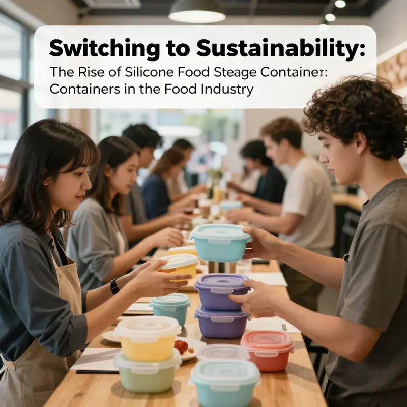 Silicone containers offer a safe, non-toxic storage solution that maintains food freshness.