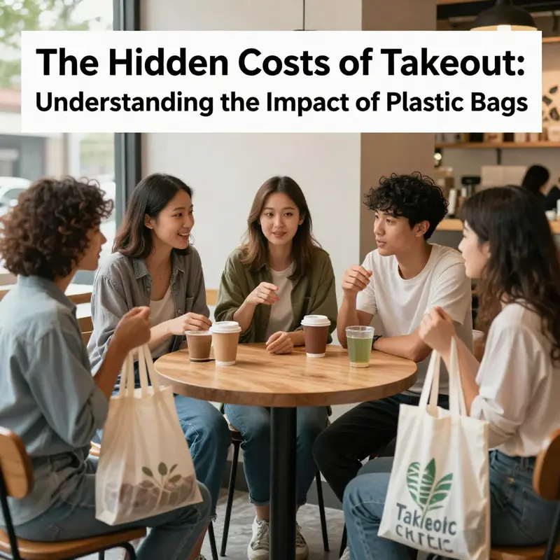 A polluted beach highlighting the detrimental impact of discarded plastic bags on marine ecosystems.