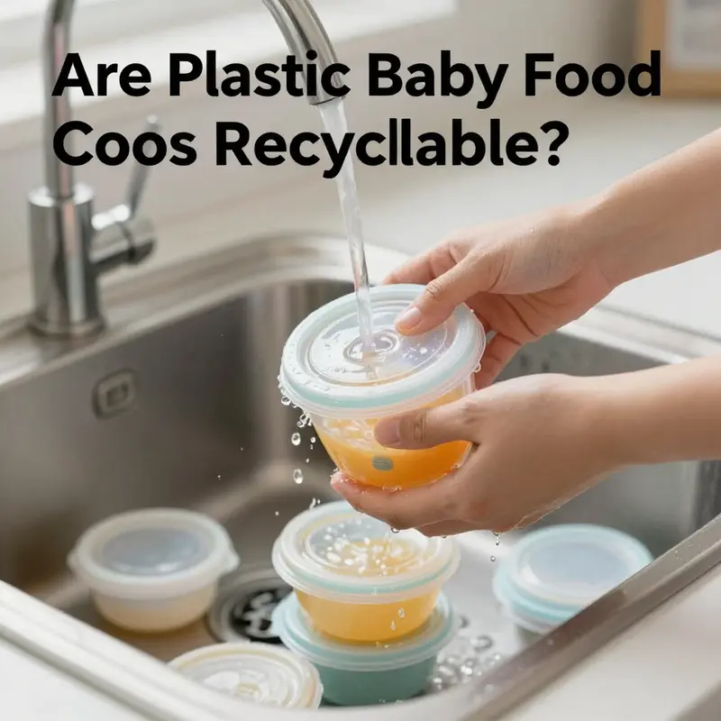 An infographic on the types of plastics and their recyclability status.