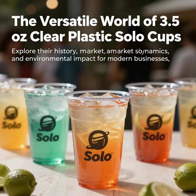 A clear plastic Solo cup in a lively event context filled with colorful drinks.