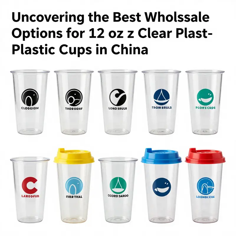 Inside a factory showcasing the production of 12 oz clear plastic cups in China.