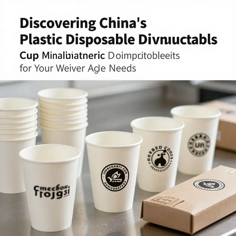 Manufacturing facilities in China specializing in plastic disposable cups.