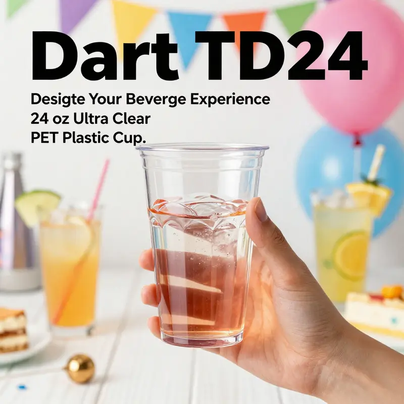 Crystal-clear design of the Dart TD24 showcasing its premium material and aesthetic appeal.