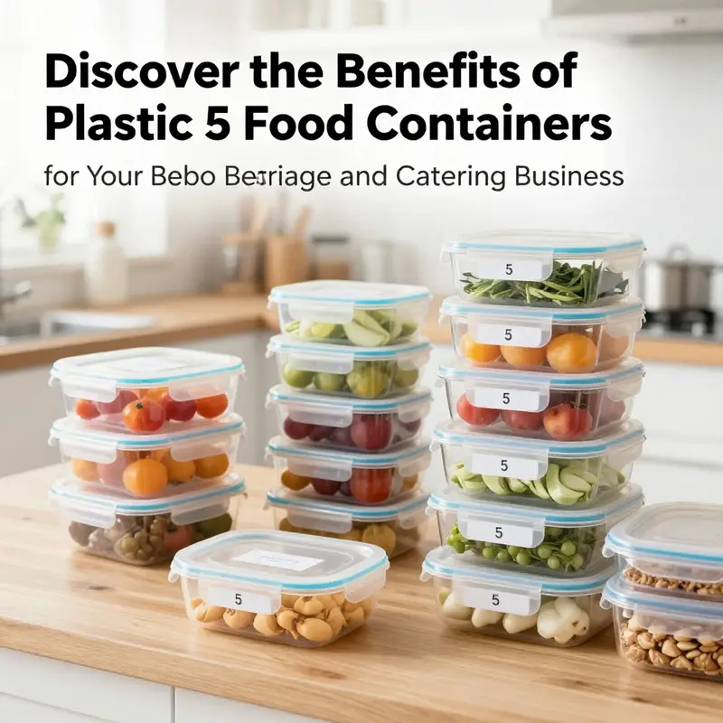 Exploring the sturdy and safe materials of plastic 5 food containers.