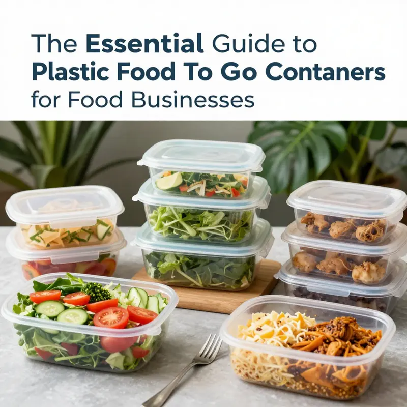 Vibrant eco-friendly food containers highlighting sustainable options for your takeaway needs.