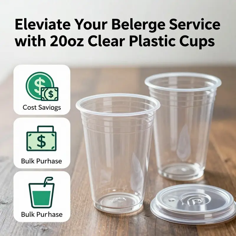 Durable and safe, these cups ensure your beverages remain appealing and secure.
