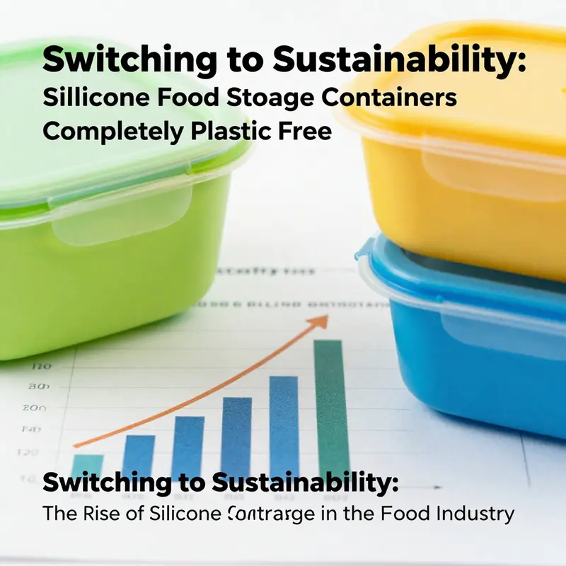 Silicone containers offer a safe, non-toxic storage solution that maintains food freshness.